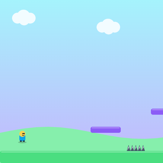Screenshot of Daniel's Obstacle Course