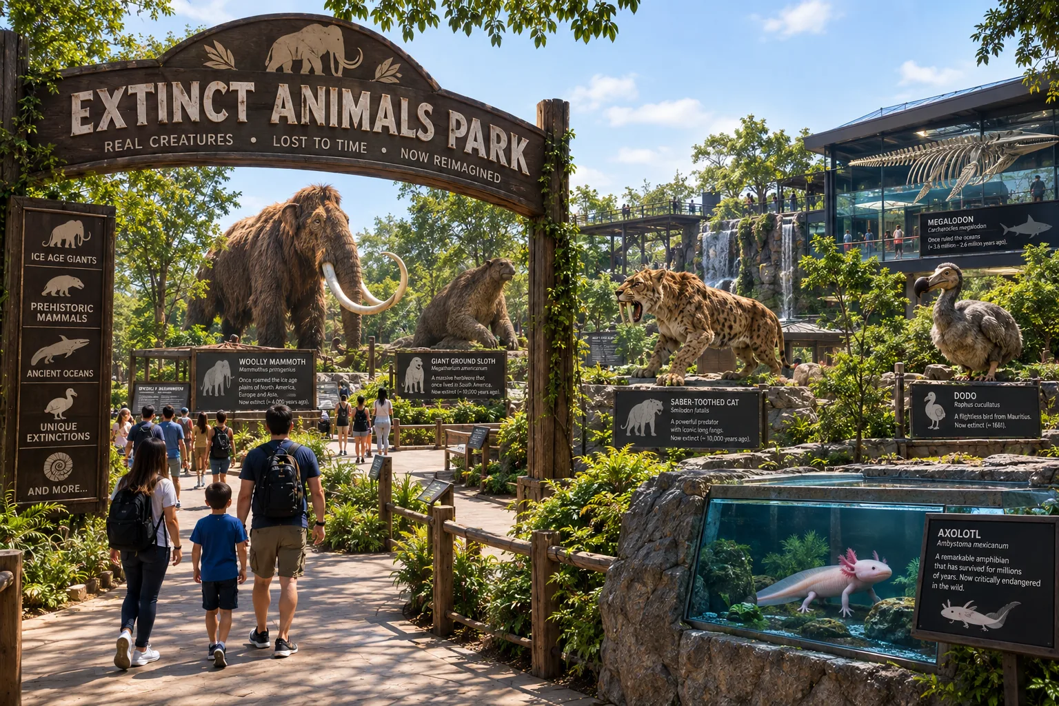 EXTINCT ANIMALS PARK 🦣