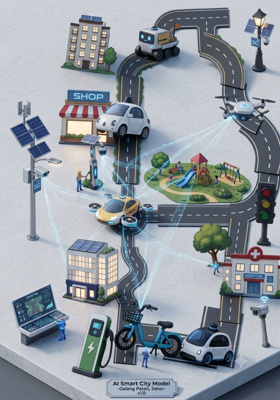 Smart City Penguin Land